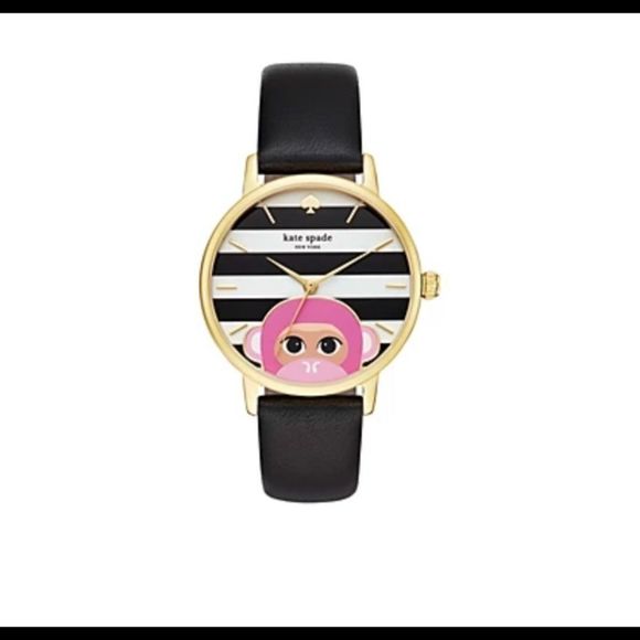 kate spade new york Women's Metro Monkey Dial Watch